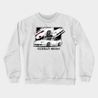 Nissan 180SX JDM Car Crewneck Sweatshirt